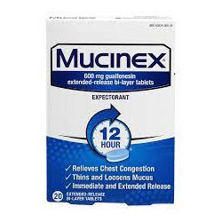 MUCINEX SE 600mg Tabs 20s
