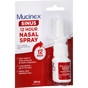 Mucinex Sinus 12HR Nasal Spray 20ml