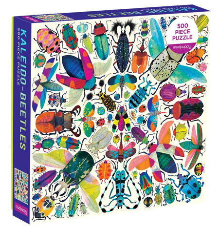 Mudpuppy Kaleido Beetles 500 Piece Jigsaw Puzzle