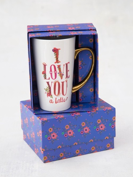 Mug Latte Boxed Love You Latte