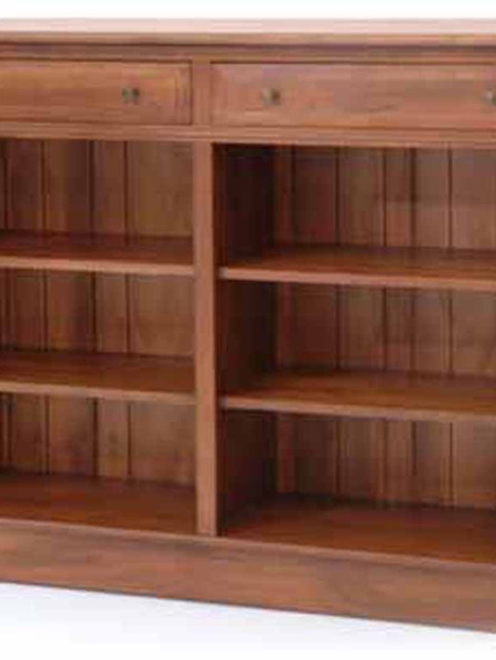 Mulhouse Bookcase Low with Two Drawers