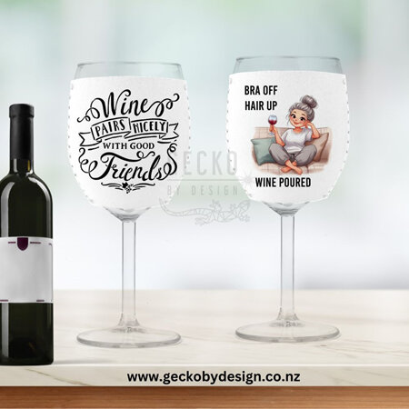 Mum Wine Glass Koozie (11-12)