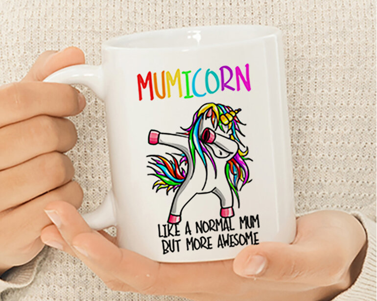 Mumicorn better than normal mum Funny Mug