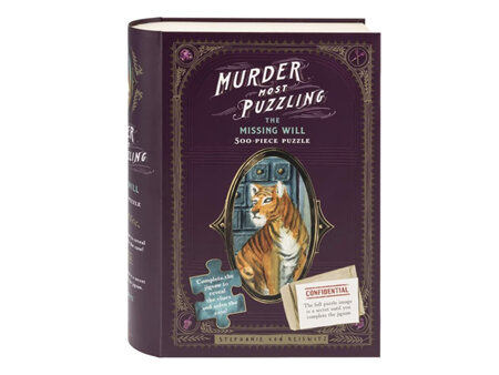 Murder Most Puzzling: The Missing Will 500 Piece Jigsaw Puzzle