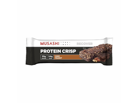 Musashi Protein Crisp Bar Chocolate Peanut 60g