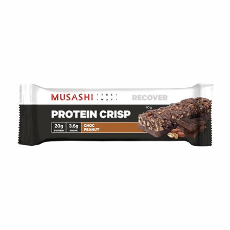 Musashi Protein Crisp Bar Chocolate Peanut 60g