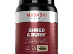 Musashi Shred & Burn Vanilla Milkshake 900g