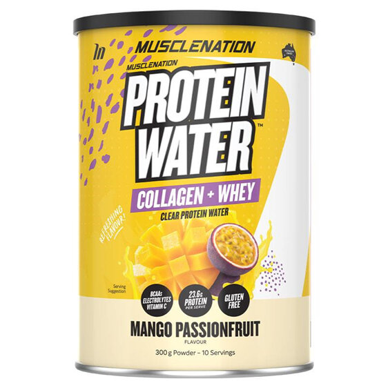 Muscle Nation Protein Water Mango Passionfruit 300G