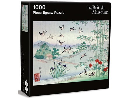 Museums & Galleries 1000 Piece Jigsaw Puzzle Sparrows & Bamboo