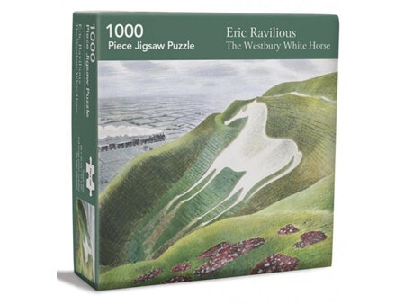 Museums & Galleries 1000 Piece Jigsaw Puzzle: The Westbury White Horse
