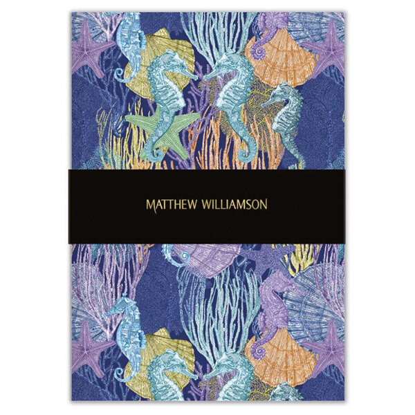 Museums & Galleries A5 Luxury Notebook Marmara By Matthew Williamson