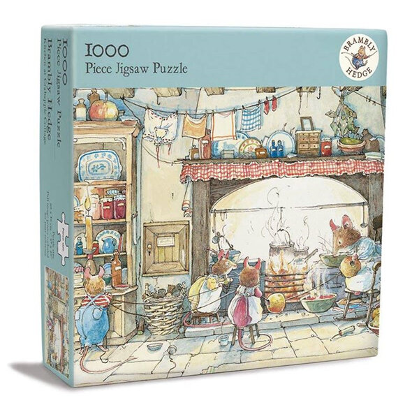 Museums & Galleries - Brambly Hedge Kitchen at Crabapple Cottage 1000 Piece Puzzle