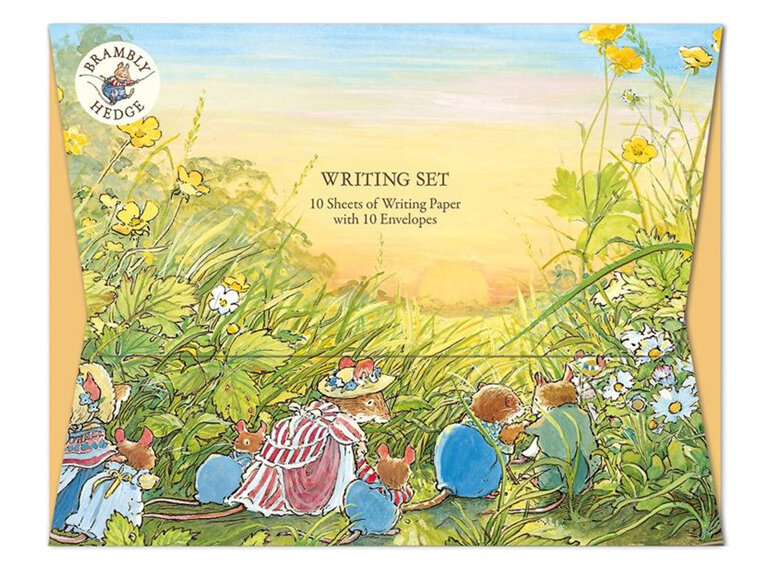 Museums & Galleries - Brambly Hedge Writing Set mouse letter