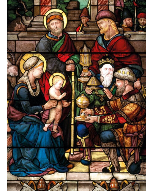 Museums & Galleries Christmas Cards 8 Pack - Adoration of the Magi