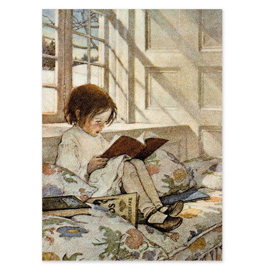 Museums & Galleries Classics Card A Girl Reading