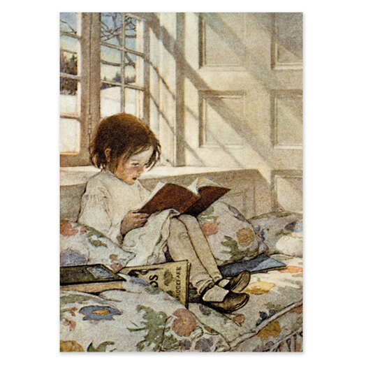 Museums & Galleries Classics Card A Girl Reading