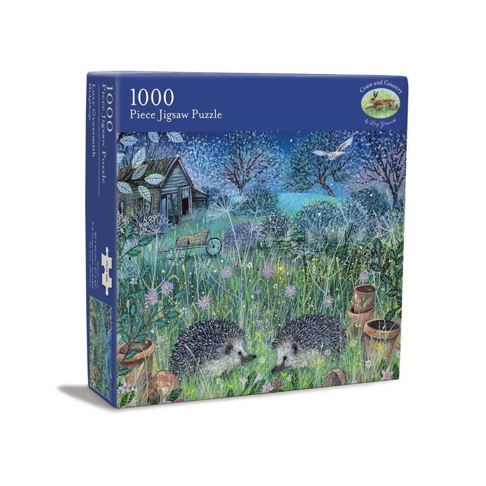 Museums & Galleries - Coast & Country Hedgehogs by Lucy Grossmith 1000 Piece Puzzle