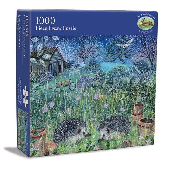 Museums & Galleries - Coast & Country Hedgehogs by Lucy Grossmith 1000 Piece Puz