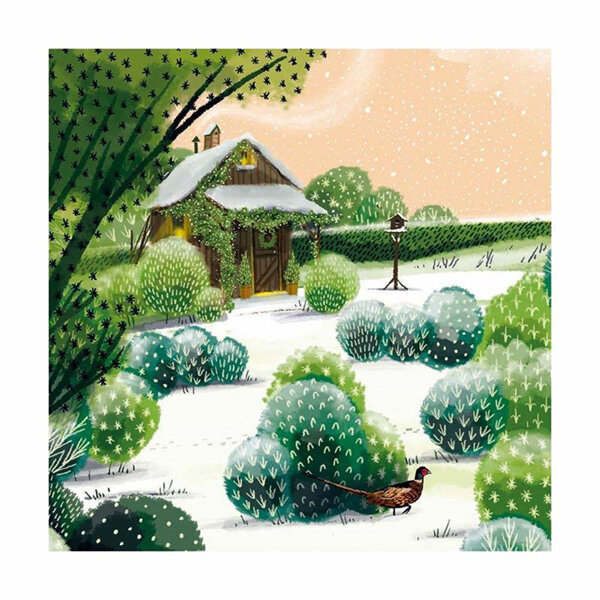 Museum's & Galleries Cosy Cabin 8 Pack Cards