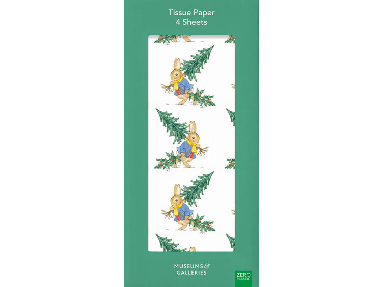 Museums & Galleries  Gift Tissue Paper Bringing Home the Christmas Tree