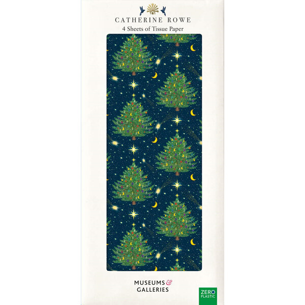 Museums & Galleries - Gift Tissue Paper | Catherine Rowe Celestial Christmas Tree
