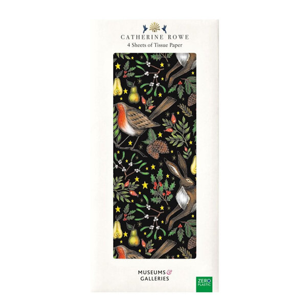 Museums & Galleries - Gift Tissue Paper | Catherine Rowe Christmas Garden