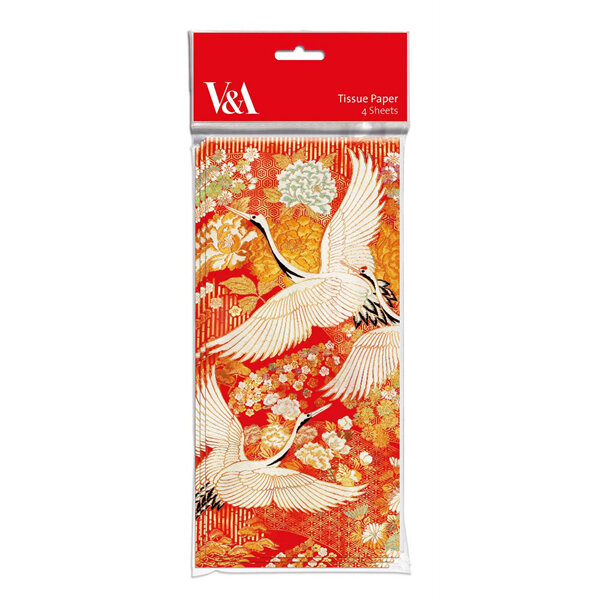 Museums & Galleries Gift Tissue Paper - Kimono Cranes