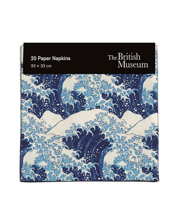 Museums & Galleries Hokusai Great Wave Paper Napkins 20 Pack