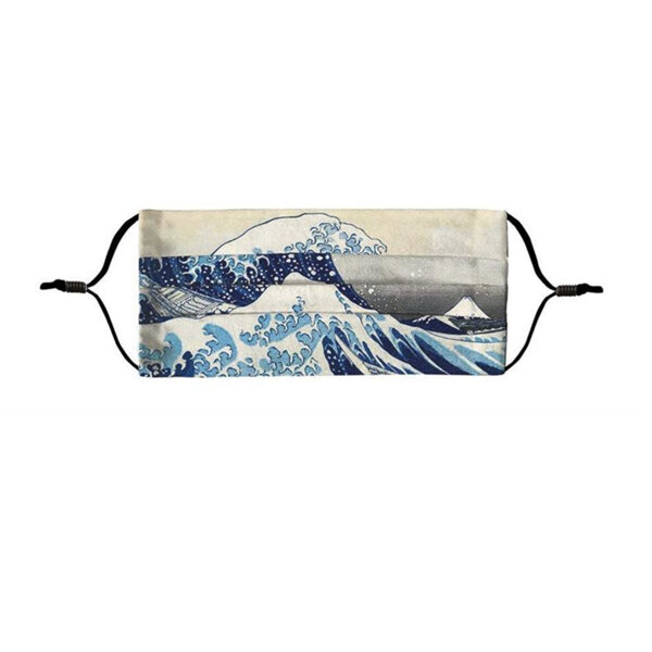 Museums & Galleries - Hokusai Wave Face Mask