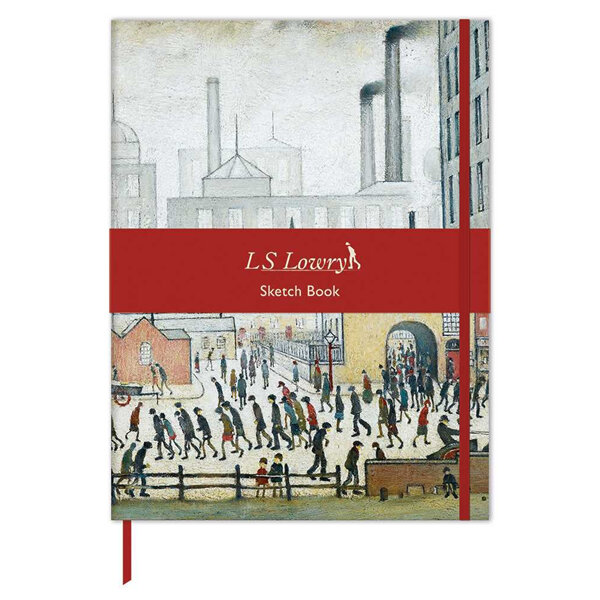 Museums & Galleries - L S Lowry Coming From The Mill Sketchbook