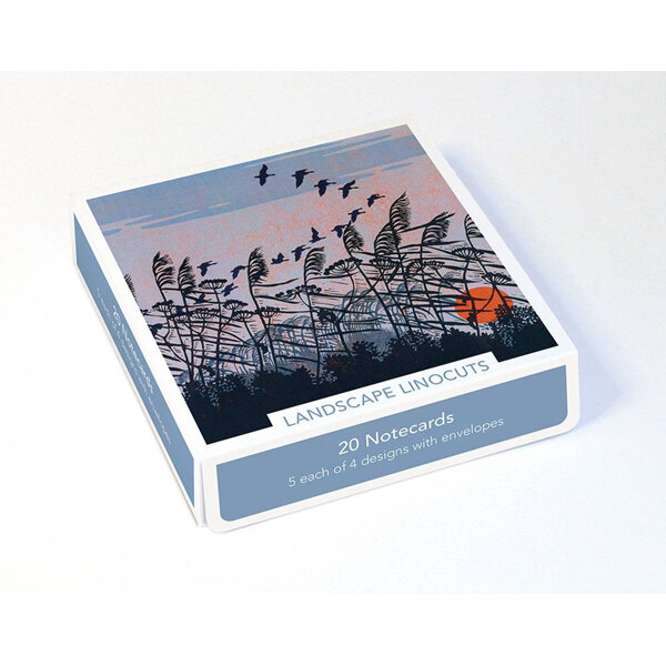 Museums & Galleries - Landscape Linocuts Robert Gillmor 20 Notecards
