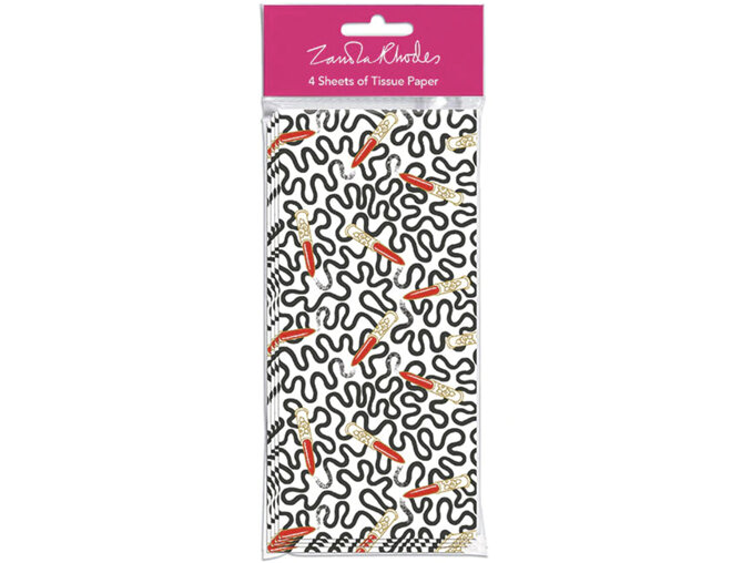 Museums & Galleries Lipstick Wiggle Gift Tissue Paper