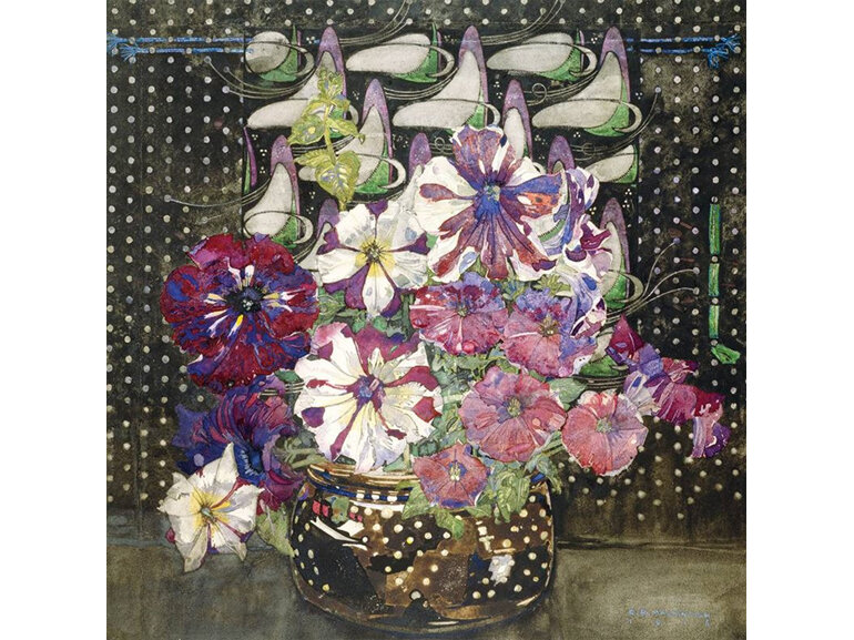 Museums & Galleries - Mackintosh Florals 20 Notecards Pack
