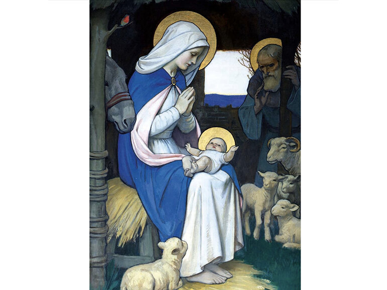 Museum's & Galleries Madonna & Child Christmas Card 8 Pack