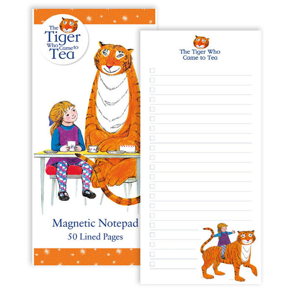 Museums & Galleries Magnetic To Do List Pad Tiger Who Came to Tea