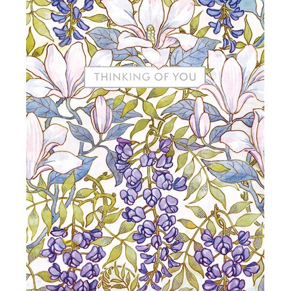 Museums & Galleries Magnolia Wallpaper Thinking Of You Card