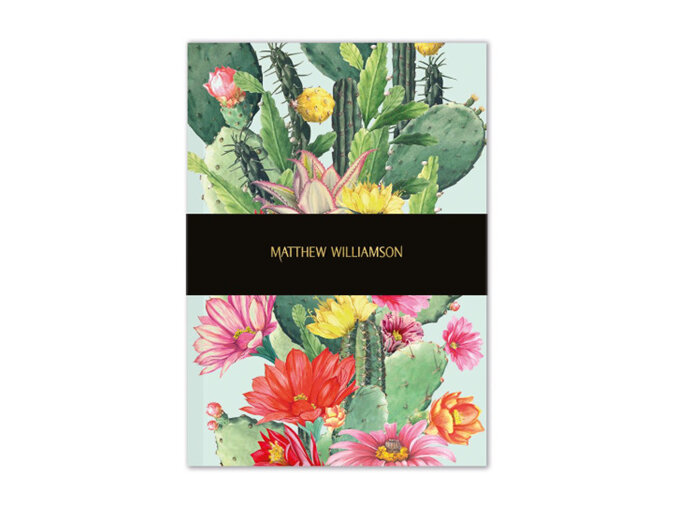 Museums & Galleries - Matthew Williamson Cactus Flowers Deluxe Notebook