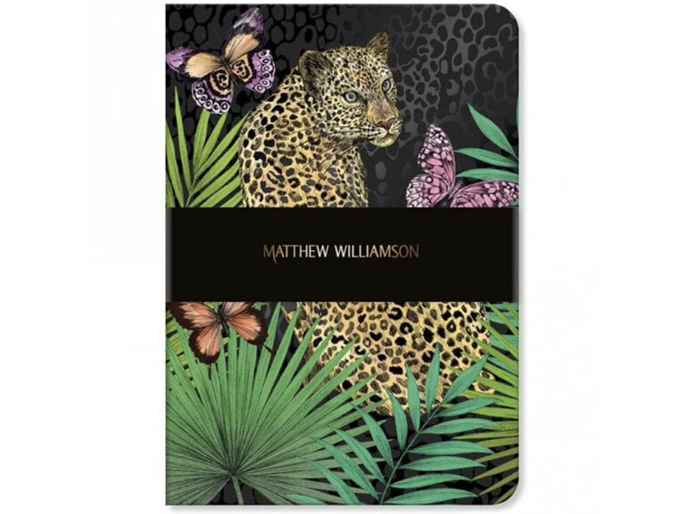 Museums & Galleries Matthew Williamson Leopard A5 Luxury Notebook