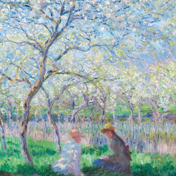 Museums & Galleries Monet Springtime Card impressionist painter