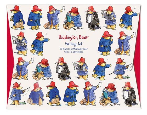 Museums & Galleries - Paddington Bear Writing Set letter stationery