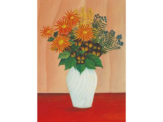 Museums & Galleries -Rousseau Bouquet Of Flowers Card
