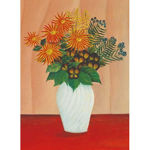 Museums & Galleries -Rousseau Bouquet Of Flowers Card