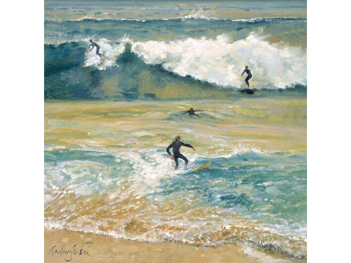Museums & Galleries - Surfers On The Crest Card