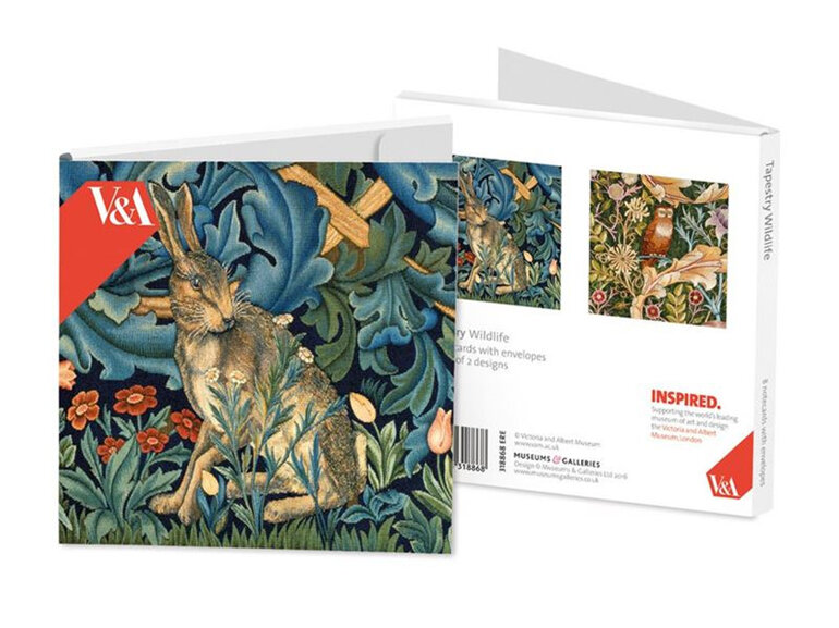 Museums & Galleries - Tapestry Wildlife 8 Notecards