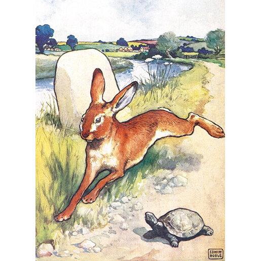 Museums & Galleries The Hare & The Tortoise Card