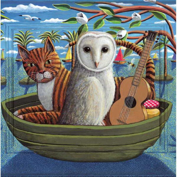 Museums & Galleries - The Owl And The Pussycat Card