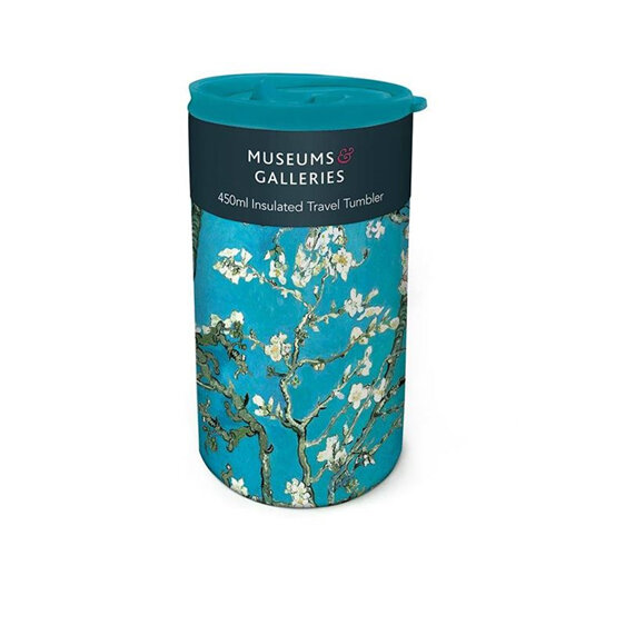 Museums & Galleries Travel Tumbler Almond Branches in Bloom van gogh