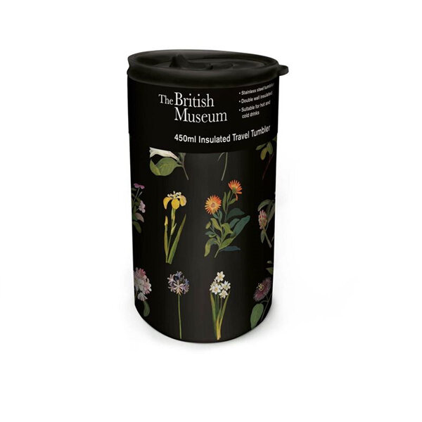 Museums & Galleries Travel Tumbler Delany Flowers