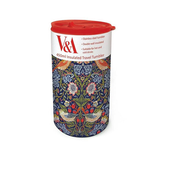 Museums & Galleries Travel Tumbler Strawberry Thief