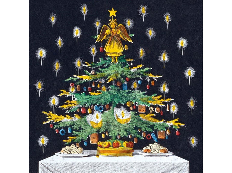 Museum's & Galleries V&A Christmas Trees Card 20 Pack (5x4)